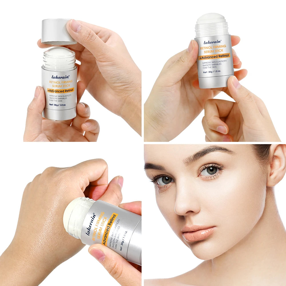 Retinol Firming Serum Stick Smooths Wrinkles Enhances Skin Elasticity Improves Overall Radiance Moisturizers Eye Neck Skincare Oasis Select