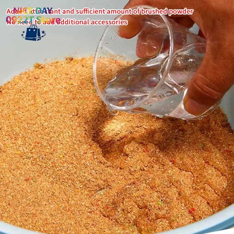 Natural Bait Processed Fishing Food Strong Flavor Groundbait Attractant Additive Scent Feed For Carp Crucian Catfish@#X Oasis Select
