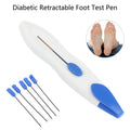 Foot Tester Diabetes Monofilament Retractable Diagnostic Filamen Pen Tool Set Oasis Select one size