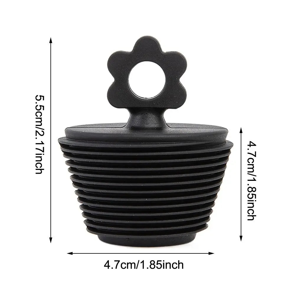 Bathroom Bath Stopper Drain Stopper Overflow Drain Cover Bath Plug Silicone Bathtub Stopper Tub Stopper Drain Plug Universal Oasis Select