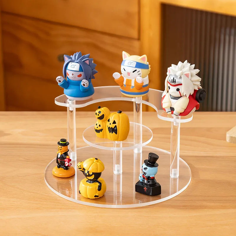 Acrylic Ladder Display Rack | Perfume & Figure Organizer