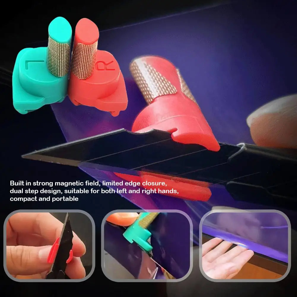 Magnetic Vinyl Film Edge Trimmer – Car Wrap Cutting Tool Set