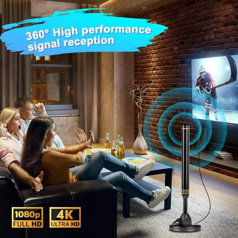Popular Terrestrial Digital TV Antenna, Indoor/Outdoor Suction Cup TV Antenna, DTMB Home DVB-T2 Antenna Oasis Select