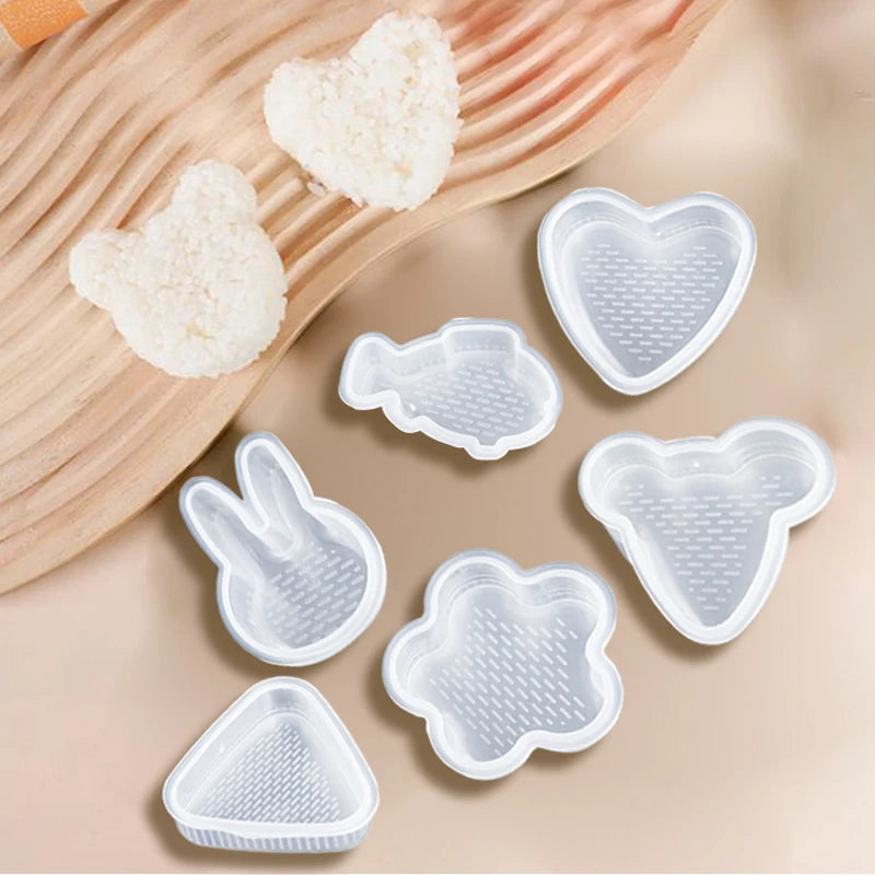 Cartoon Rice Ball Mold – Sushi Bento Press DIY Kitchen Tool