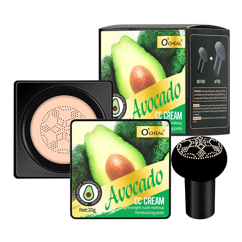 O'CHEAL Mushroom Head BB Cream Air Cushion Foundation Compact
