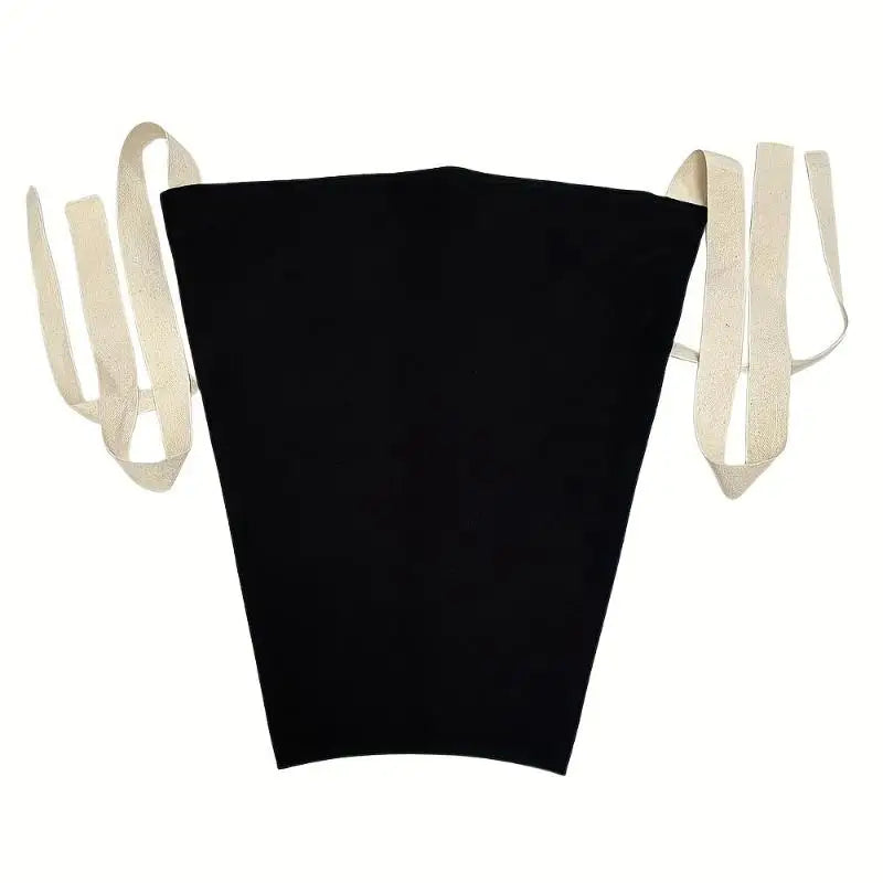 Reusable Canvas Flower Tote Bag | Tie Closure & Long Straps