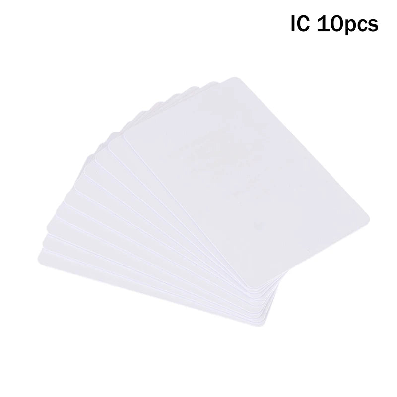 10-Pack Rewritable 125KHz RFID Blank PVC Cards T5577 EM4305