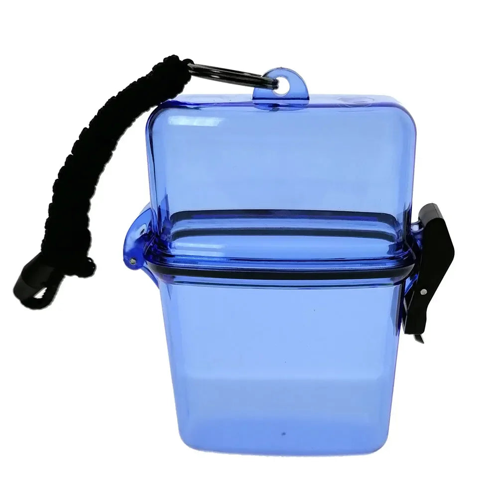 Plastic Dry Box Case Buoy Container for Scuba Diving Kayaking Inflatable Boat Swimming Surfing Bech Oasis Select blue