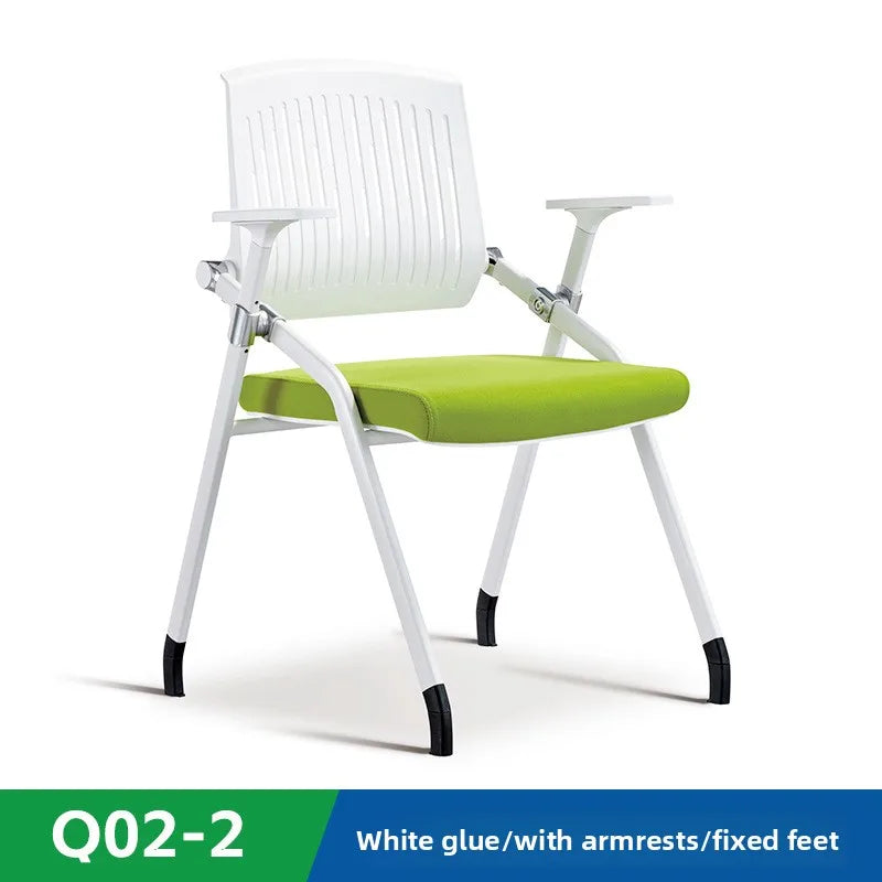 Foldable training table and chair integrated staff mesh conference chair training chair with writing tablet Oasis Select 2