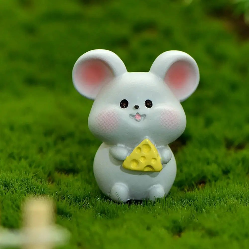 Resin Zodiac Animal Figurine | Micro Landscape Ornament & Gift