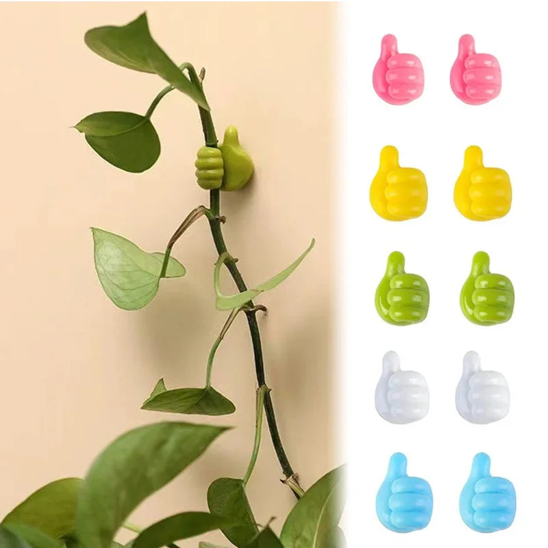 Hand-shaped Rubber Holder Glasses Cable Power Cord Charging Line Self Adhesive Mini Hook Car Storag Organizer Gadget Decorations Oasis Select