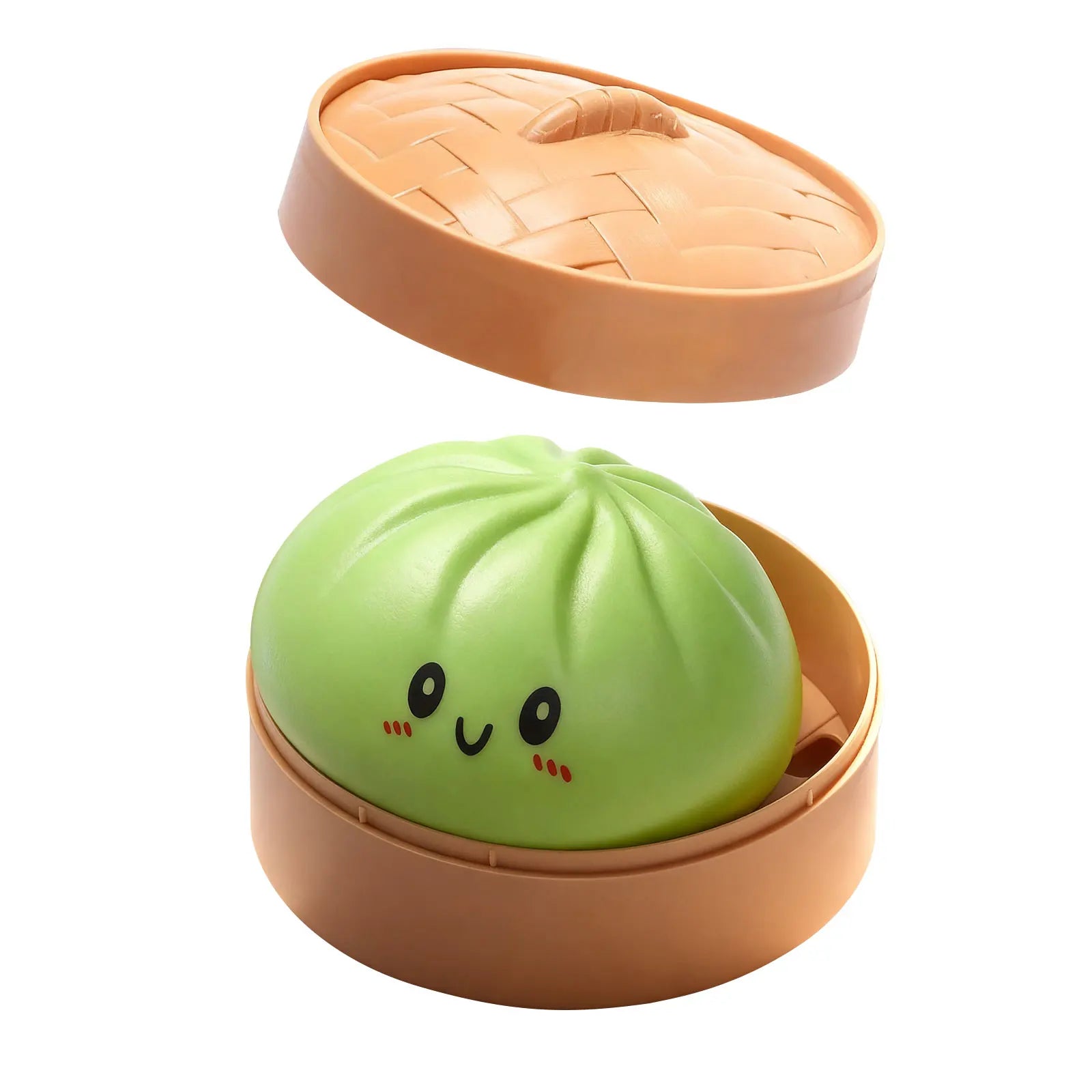 Colorful Dumpling Slow Rebound Soft Pinch Decompression Kawaii Squeeze Office Desk Decor Home Office Desktop Ornaments Oasis Select 01 Green