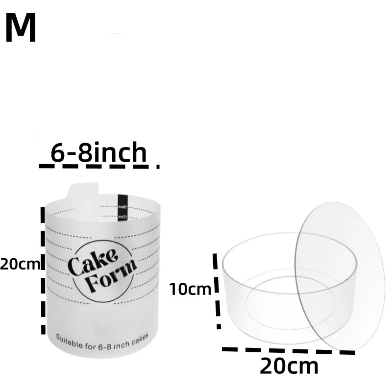 Adjustable Acrylic Cake Ring Mold – Mousse & Fondant Baking Tool Cake Ring Mold Oasis Select M
