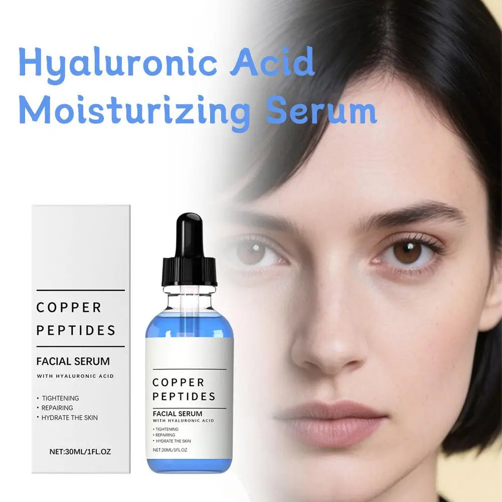 Copper Peptide & Hyaluronic Acid Serum – Firming Face Essence