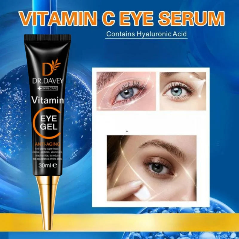 DR.DAVEY Vitamin C Eye Cream – Brightening & Moisturizing