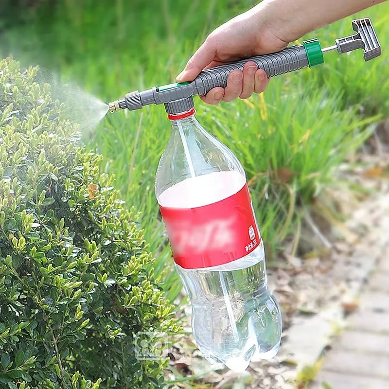 Universal Bottle Spray Nozzle Multi-Function Sprayer for Disinfection Plant Care Car Washing Garden Use Essential Garden Tool Oasis Select