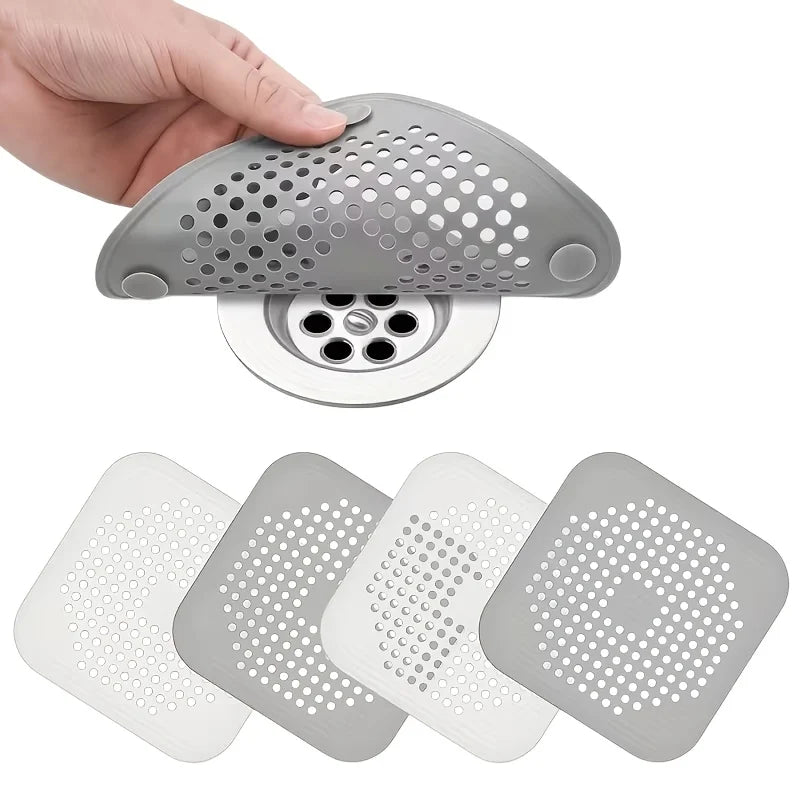 2PCS Sewer Hair Filter - Suitable for Bathroom, Kitchen, Bathtub, and Shower Areas - Floor Drain Anti Clogging Mesh Cover Oasis Select
