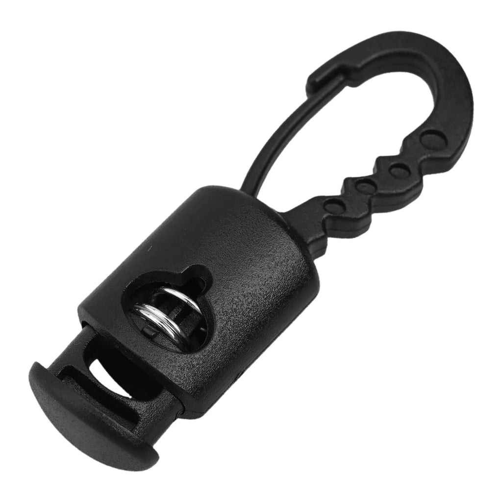 10pcs Camping Tent Wind Rope Clip Tent Hooks Camping Caravan Awning Tent Wind Rope Clamp Tent Clip Windproof Outdoor Tools Oasis Select
