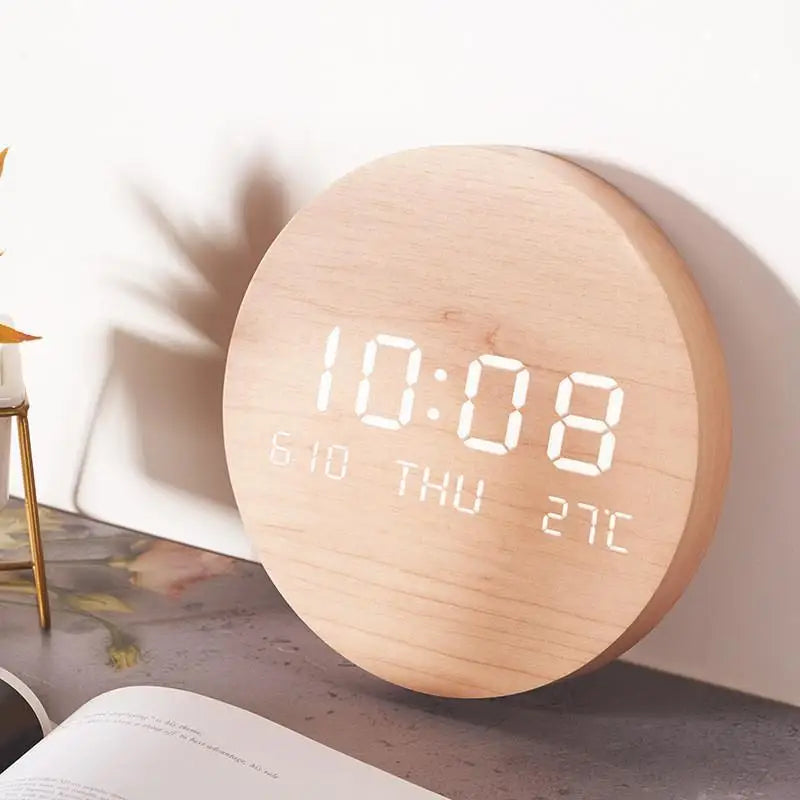 Silent Wall Clock Non-Ticking Home Decor Clock Modern Simple Digital Clock for Living Room Bedroom Wall Clocks Oasis Select