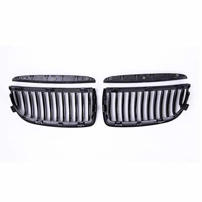 Car Front Bumper Grilles for BMW E90 E91 3 Series 323I 328I 335I 330I 325I 05-08 ABS Pulleco Grille Racing Grill Gloss Black Oasis Select