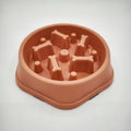 Anti-Slip Anti-Choking Slow Feeder Bowl for Large Dogs - Anti-Tip Pet Food Bowl for Golden Retriever Oasis Select Pink