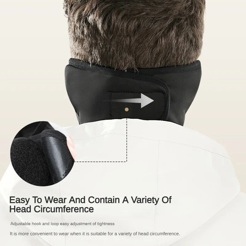 Riding Mask Austrian Velvet Balaclava Winter Warm Plus Velvet Dustproof Windproof for Outdoor Cycling Skiing Face Cover Oasis Select