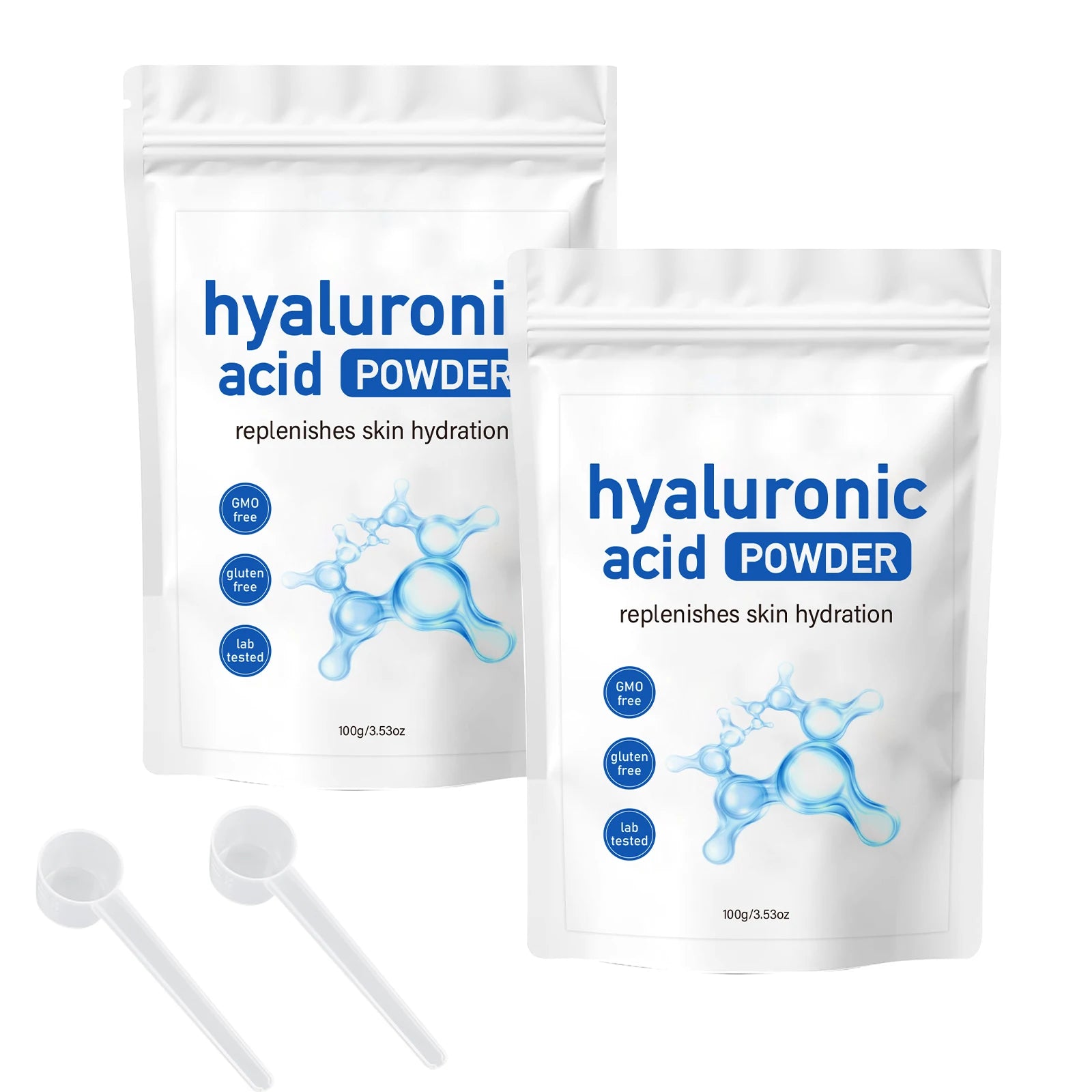 Hyaluronic Acid DIY Mask Powder 100g – Hydrating & Brightening DIY Face Mask Powder Oasis Select