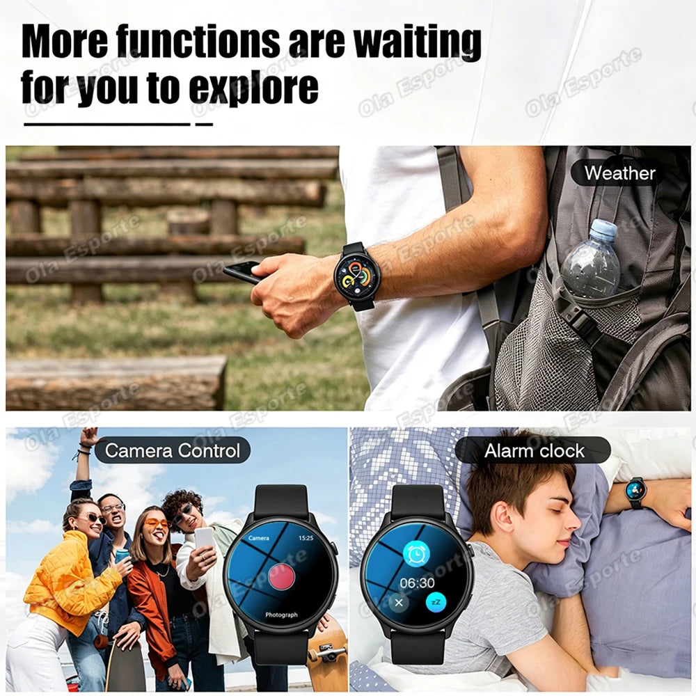 HW12 Smartwatch – Bluetooth Calling, Fitness & Sleep Tracker