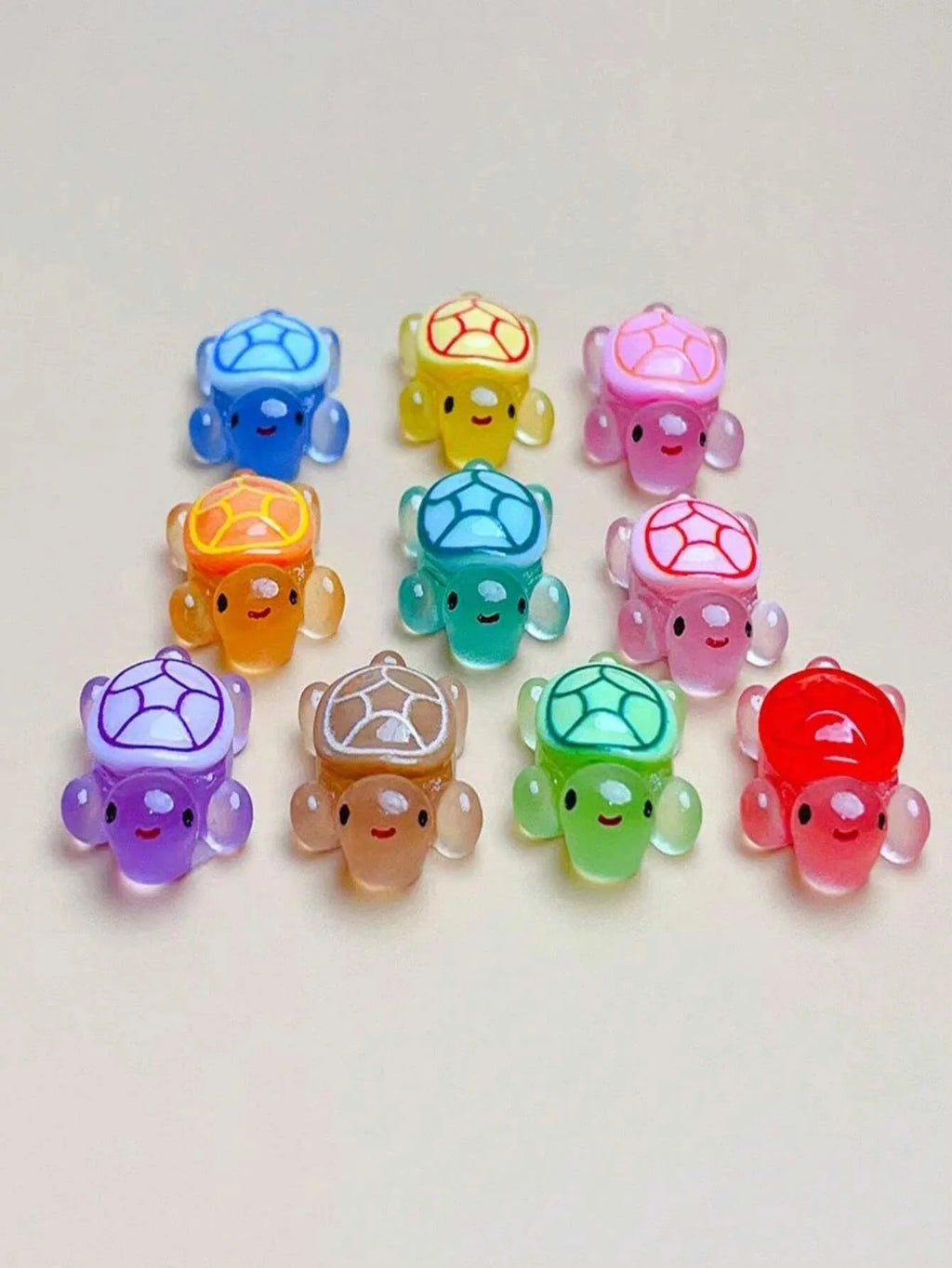 Glow-in-the-Dark 3D Turtle Figurines 30/50pcs – Party Decor Decorative Figurines Oasis Select