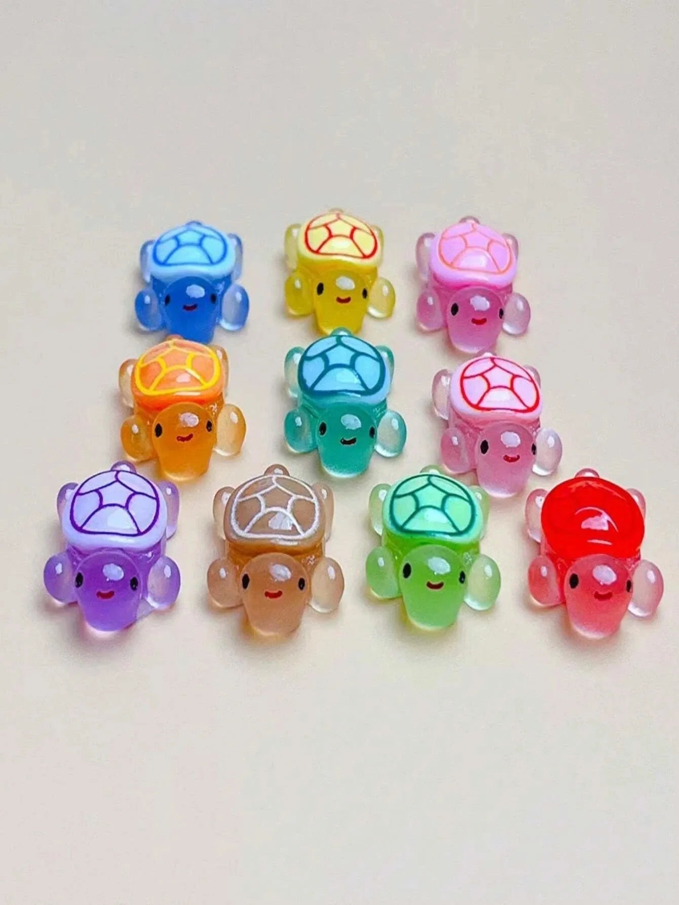 Glow-in-the-Dark 3D Turtle Figurines 30/50pcs – Party Decor Decorative Figurines Oasis Select