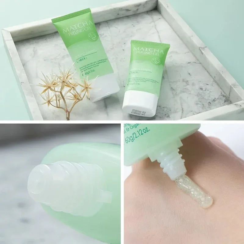 LAIKOU Matcha Exfoliating Peeling Gel Facial Scrub 60g