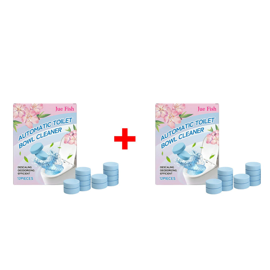 Toilet Cleaner Toilet Bowl Cleaner Descaling Deodorizing Remove Odor Dirt Urine Stains Hard Water Stains Elimination Oasis Select 2 X 12pcs boxed