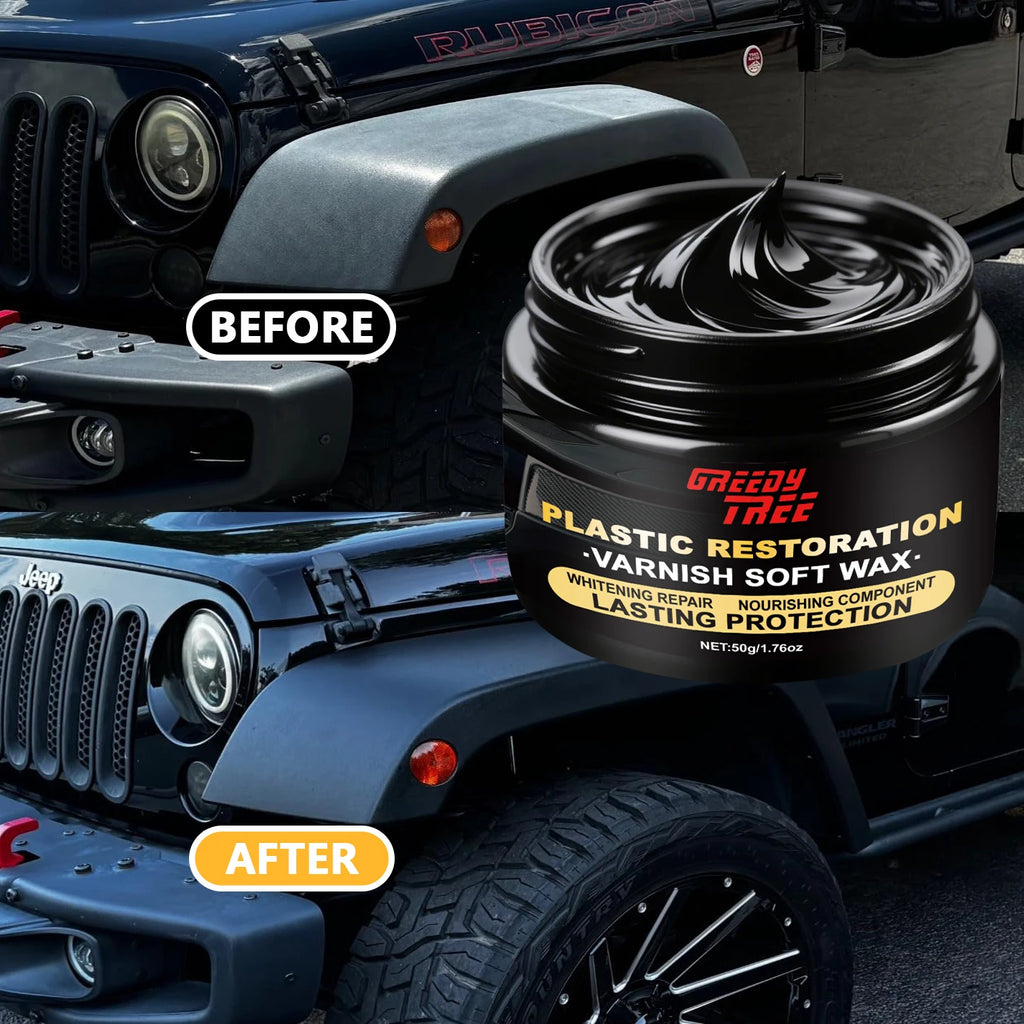 Plastic & Rubber Repair Paste – Scratch Restore & Gloss Finish