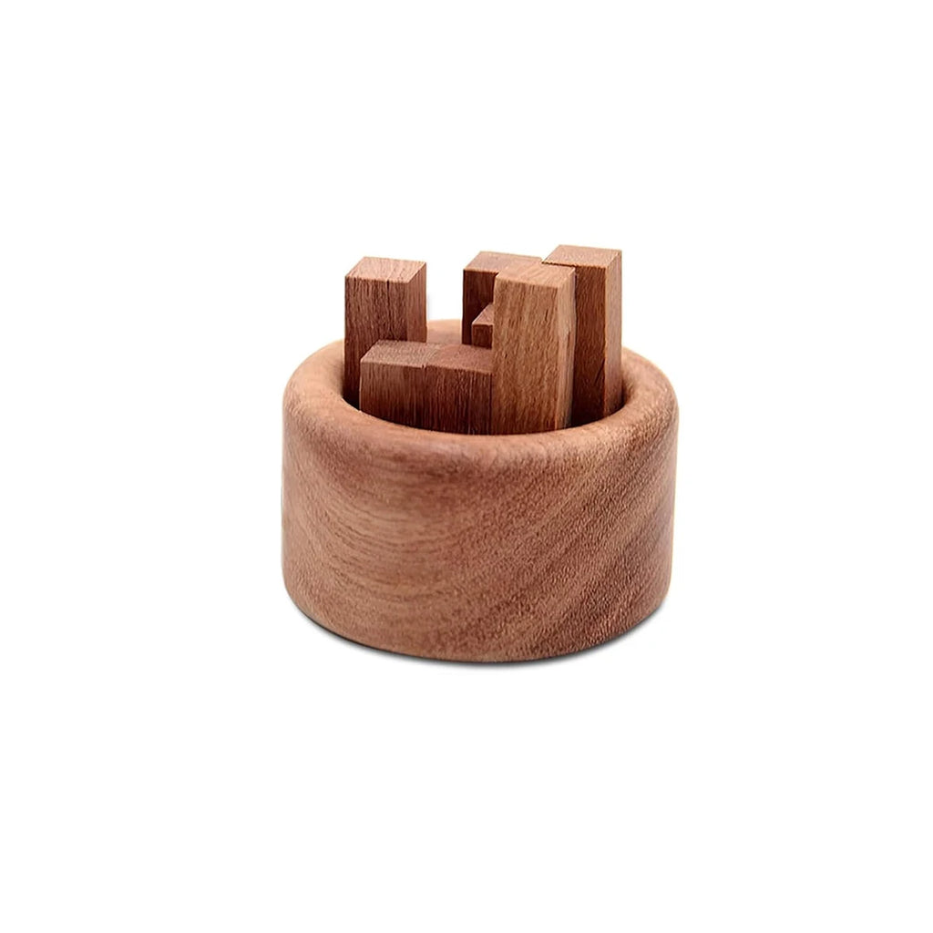 Wooden Essential Oil Diffuser Natural Car Air Freshener Aromatherapy Round Home Office Bedroom Decor Car Vent Fragrance Ornament Oasis Select Rosewood