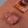 Purple Clay Pig Tea Pet Pig Can Raise Tea Table, Tea Art, Tea Ceremony, Creative Personality, Tea Table Ornaments Oasis Select Style 2