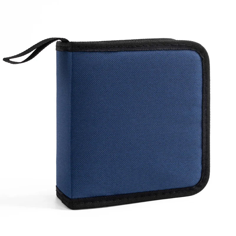 40 Disc CD DVD Carry Case Handbags DVD Organizer Wallet Storage Bags Album Box Cases DVD Booklet Holder Oxford Cloth Oasis Select