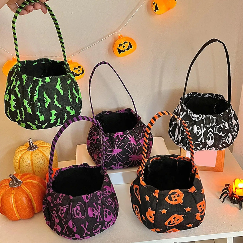 Halloween Trick-or-Treat Candy Bag – Pumpkin Boo Kids Tote
