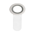 Multifunction Toilet Lid Lifter Handle Pot Seat Lifter Avoid Touching Toilet Lid Fashionable Ring Seat Lifter For WC Accessories Oasis Select Whitegray