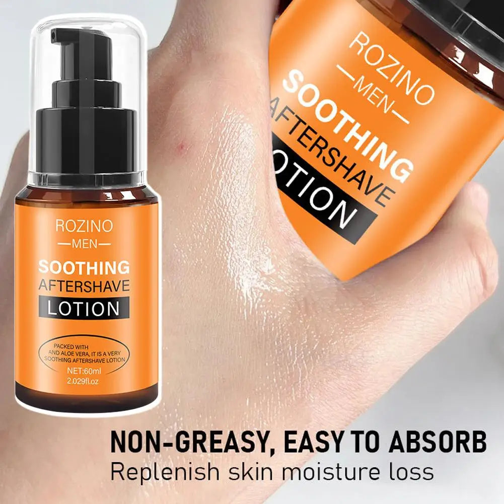 After Shave For Men Natural Deep Moisturizing Hydrate Groomed Serum Repair Dry Damaged Beard Care Refreshing Feel Men Aftershave Oasis Select