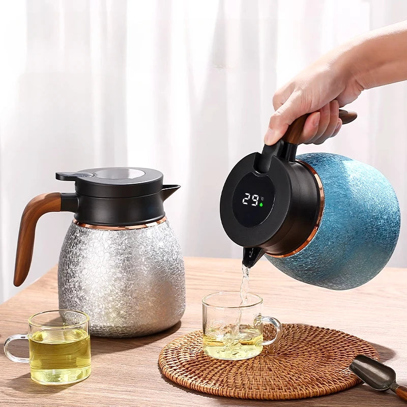 The New Domestic Titanium Thermal Insulation Pot Braised Teapot Large Capacity Teapot Tea Separation Thermal Insulation Pot Oasis Select
