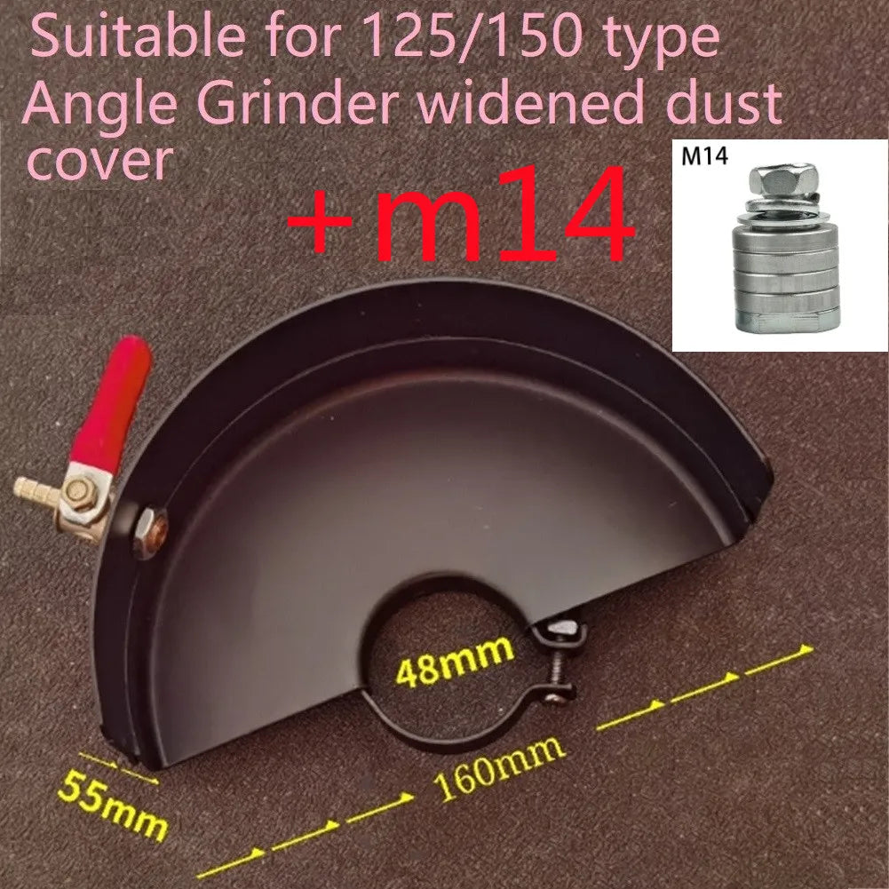M10 M14 Angle Grinder to Grooving Machine Adapter | 100/125 Type Angle Grinder Adapter Oasis Select 160x48mm m14