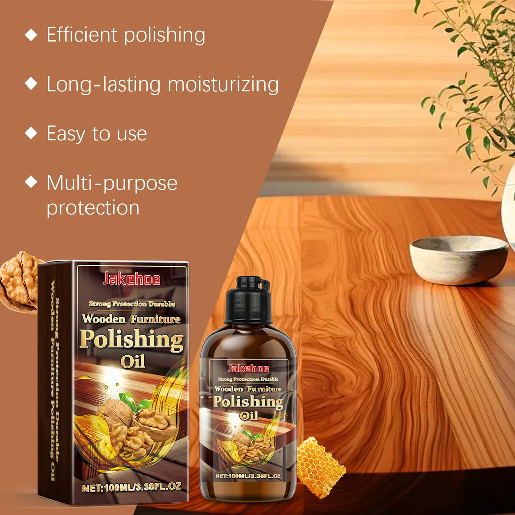 Polishing Oil for Wooden Furniture Waterproof Restore Woody Luster Prevent Drying Cracking Long Lasting Moisturizing Wooden Care Oasis Select