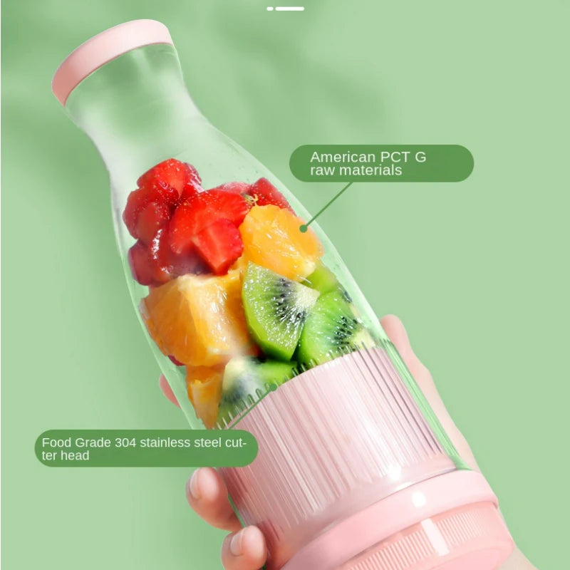 Electric Orange Juicer Bottle Portable Juicer Blender Wireless Fresh Juice Extractors Mixer Kitchen Fruit Squeezer Blender Oasis Select