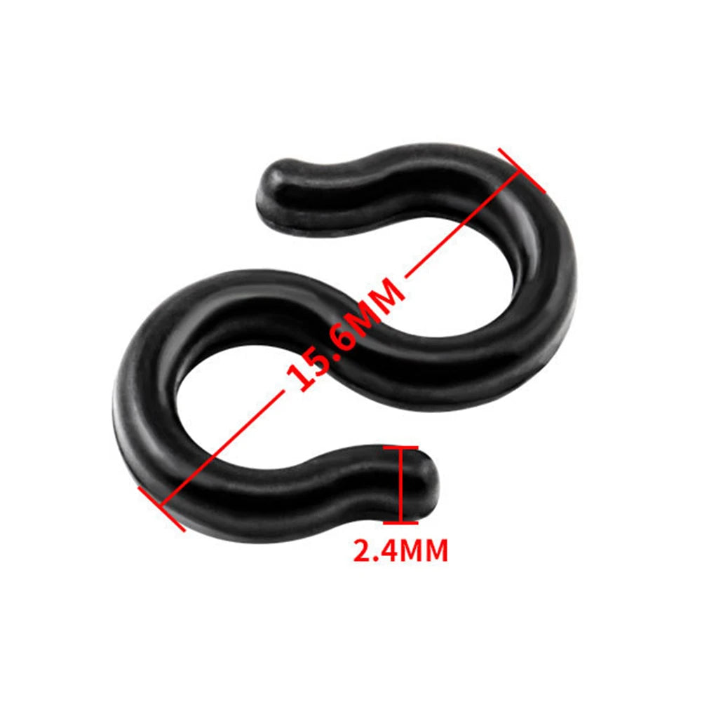 10PC Bicycle Cable Clamp Shift Brake Cable Holder For MTB Road Bike Folding Bike Road Mountain Bike Bicycle Accessories Oasis Select