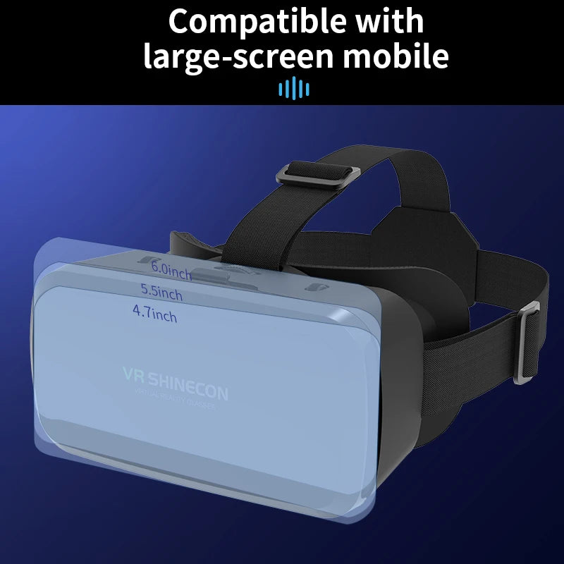 VR 3D Headset Goggle & Game Controller Set for Smartphone