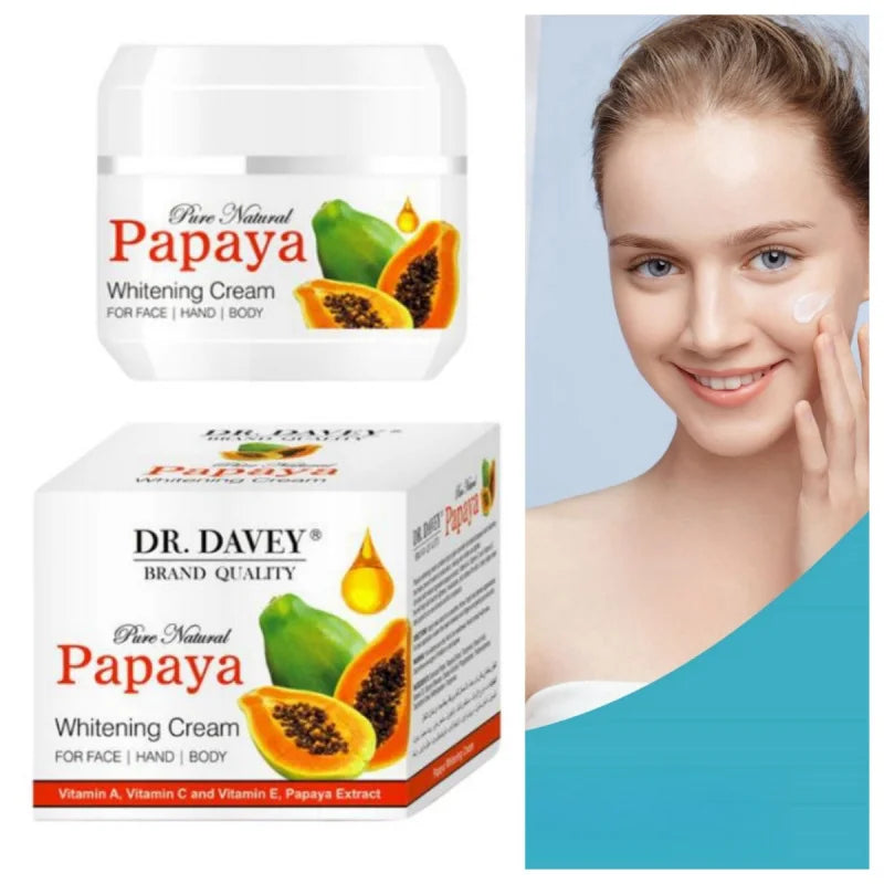 DR.DAVEY Papaya Moisturizing Face Cream – Daily Hydration