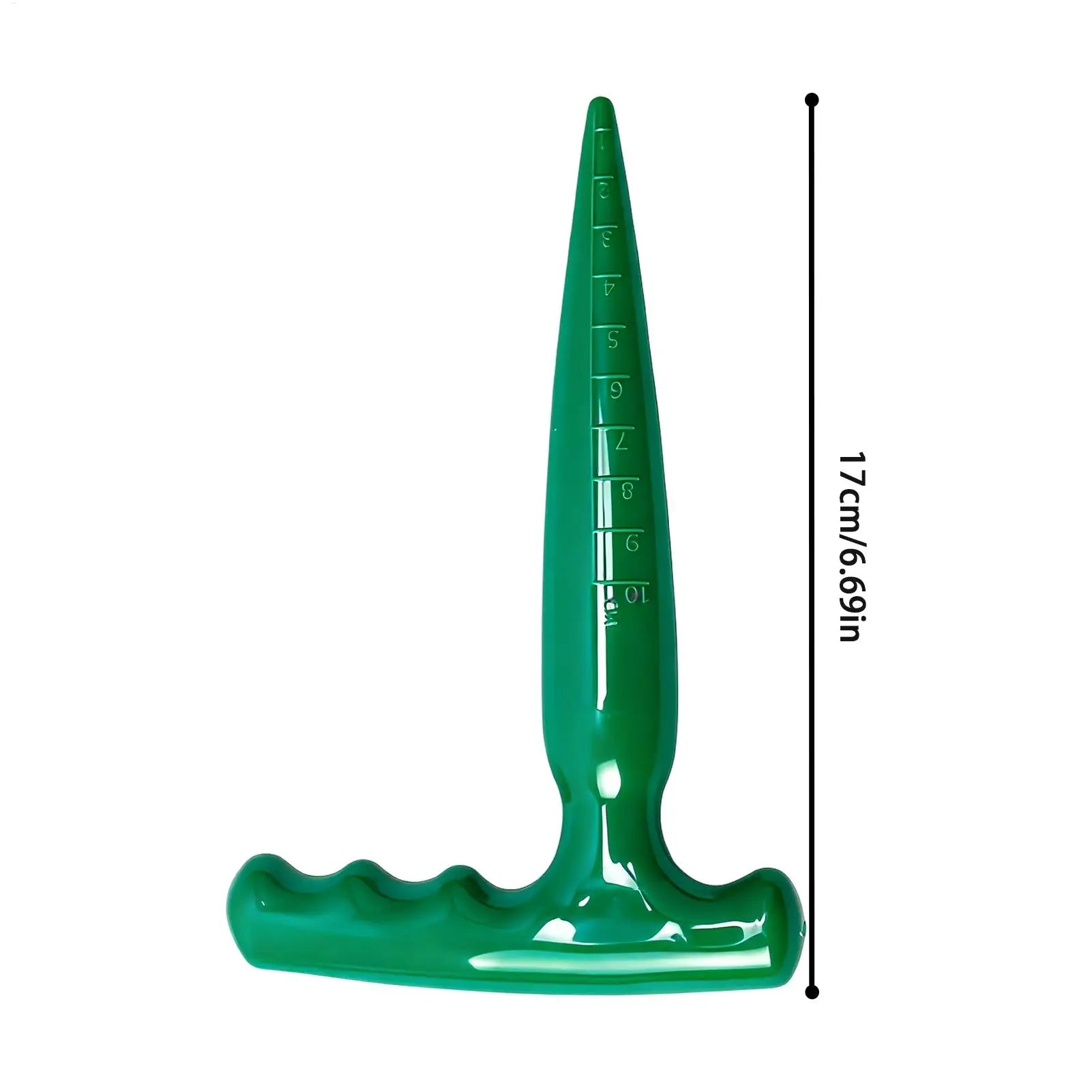 Dibbler Gardening Tool Ergonomic Sowing Hand Tools Plant Hole Digger for Planting for Transplanting Potting Cucumber Tomatoes Oasis Select