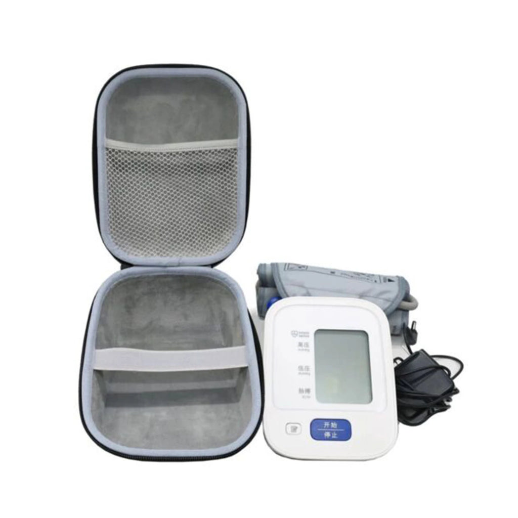 Portable Protective Case Outdoor Home Travel Storage Case Arm Blood Pressure Monitor Carrying Case for Omron 10 Series Oasis Select