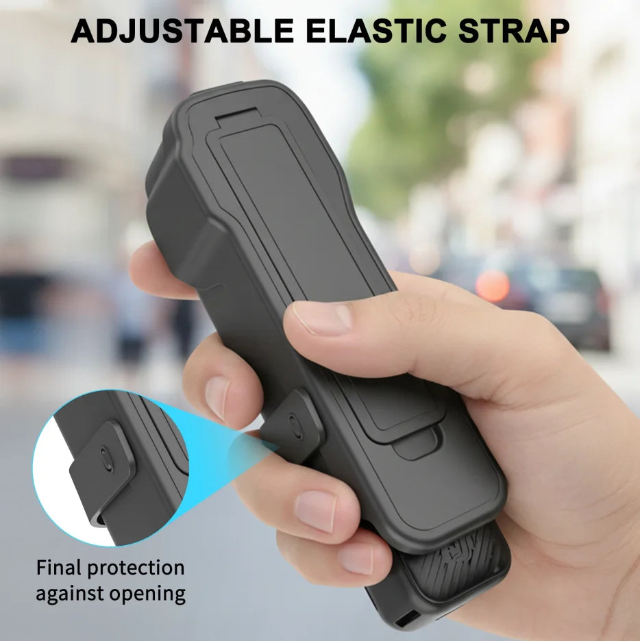 DJI Osmo Pocket 3 Flip Case with 4 Filter Slots & Lanyard