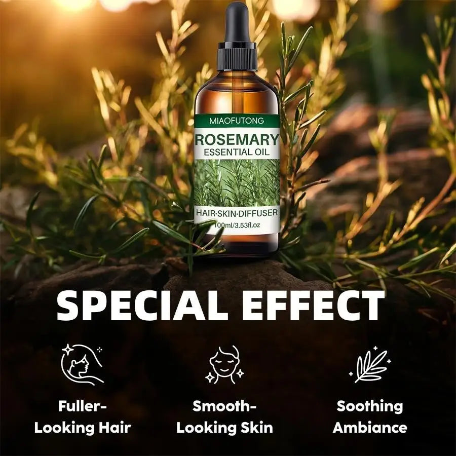 Rosemary Oil for Hair Growth & Scalp Care – 100ml Serum Hair Growth Serum Oasis Select